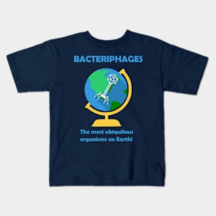 Bacteriophages the most ubiquitous Kids T-Shirt